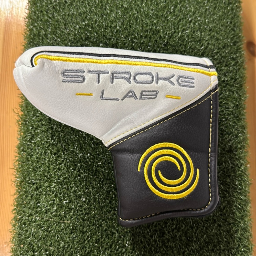 Odyssey Stroke Lab Black and Yellow Putter Headcover